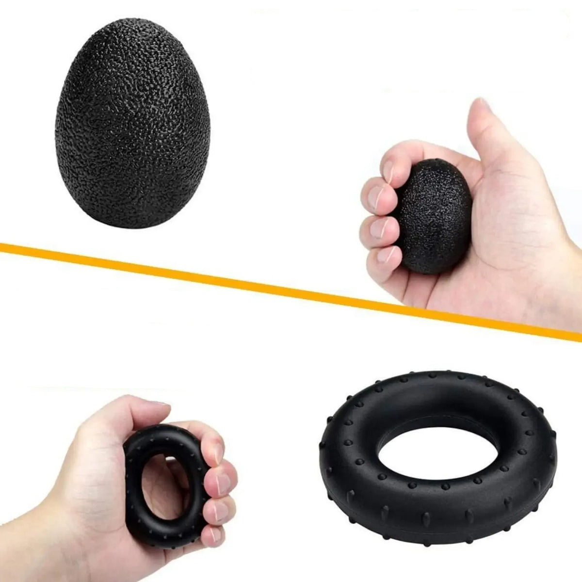 Entrenador fortalecedor de fuerza de agarre de mano ajustable de 5-60kg, juego completo con contador de muñeca, antebrazo y ejercitador de mano para músculos